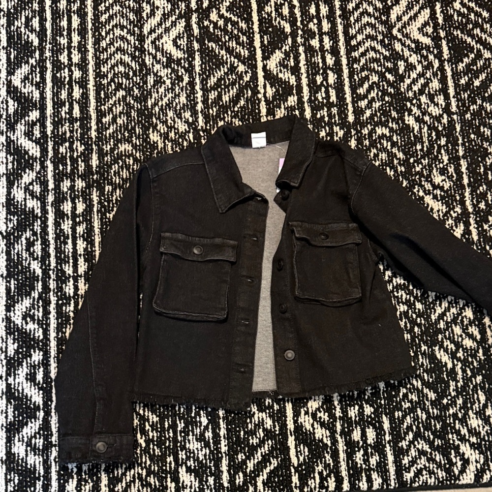 Evsie by Maurice’s black Denim Jacket